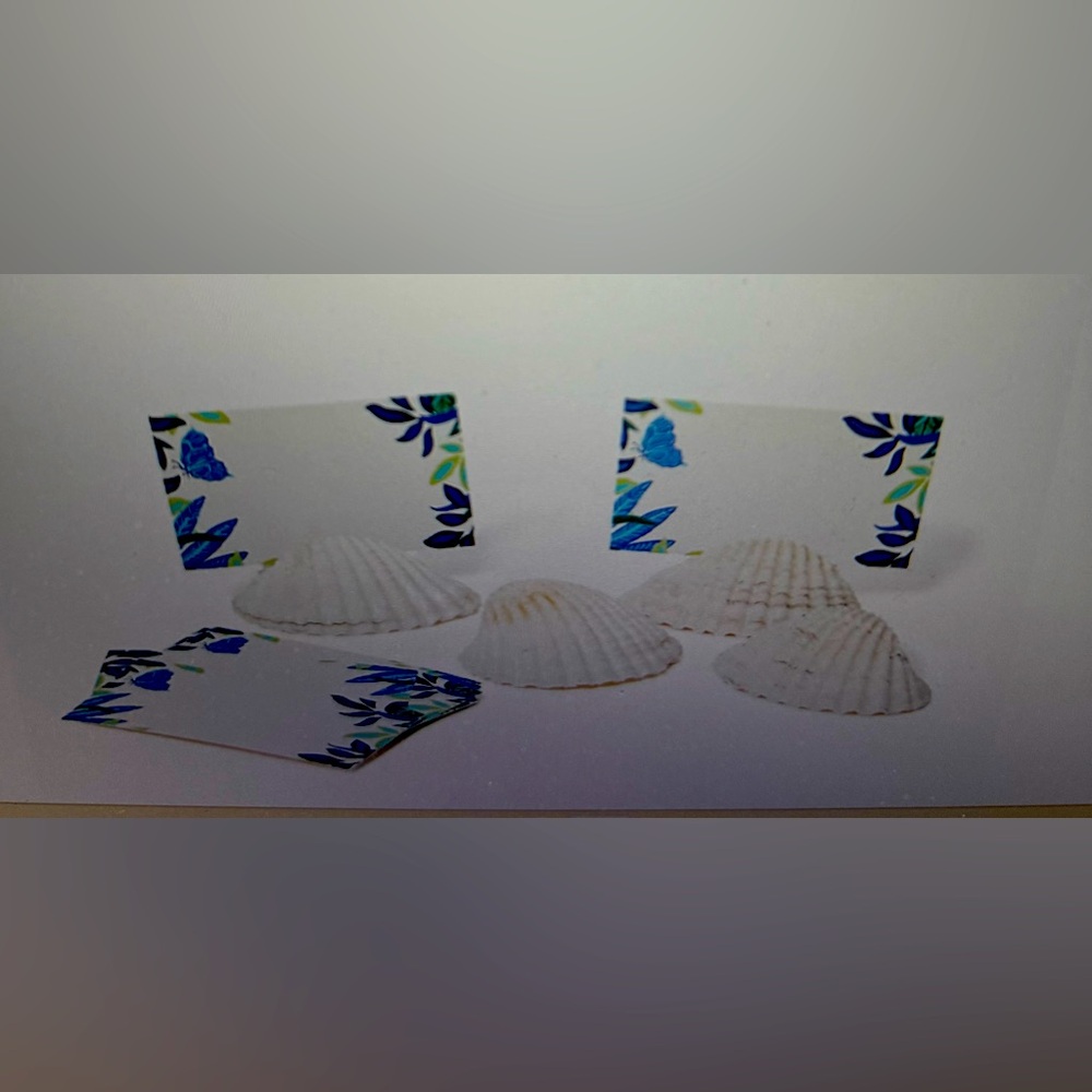 Lilly Pulitzer, NWT,‎ inbox, resort white, table cards and shell holders